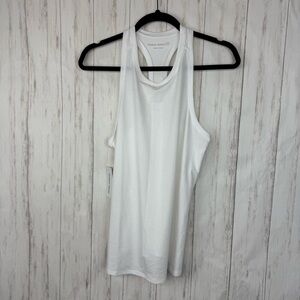 Outdoor Voices NWT XS White Longline Tank Top